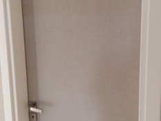 Πόρτα ύφασμα με λευκό