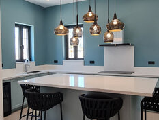Meubles de cuisine en laque