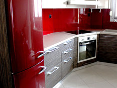 Kουζίνα zebrano gloss