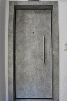 Cement door
