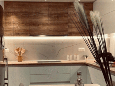White and wood